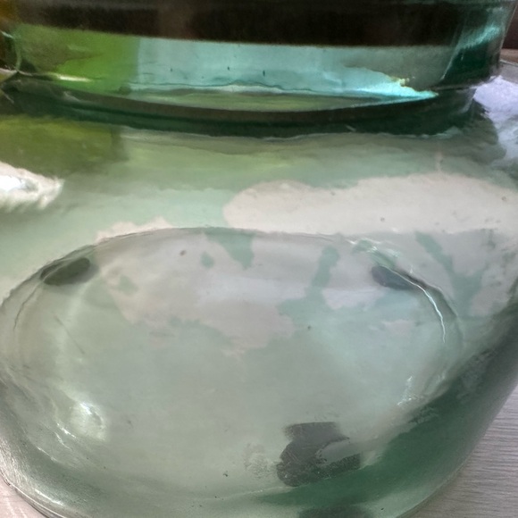 Set of Three Colorful Glass Jars with Wooden Lids - Picture 10 of 16